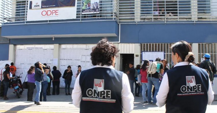 ONPE: Mañana domingo votarán más de un millón de afiliados en Elecciones Internas 2020
