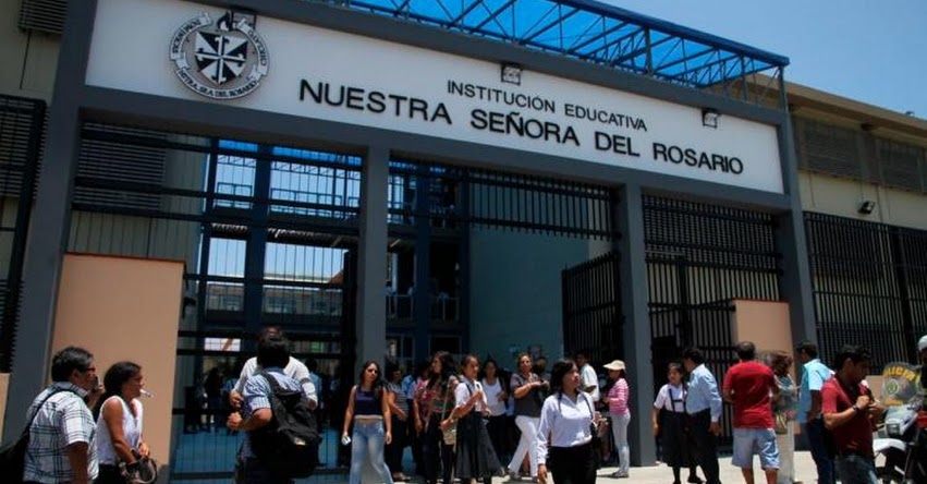 UGEL Chiclayo interviene Colegio Rosario por presuntos cobros indebidos tras denuncia de padres de familia