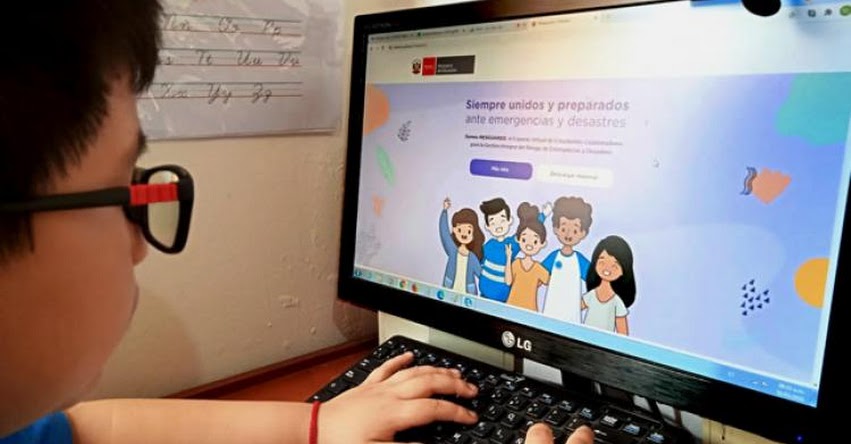 MINEDU: Estudiantes difundirán iniciativas para emergencias y desastres en el sitio web del Ministerio de Educación