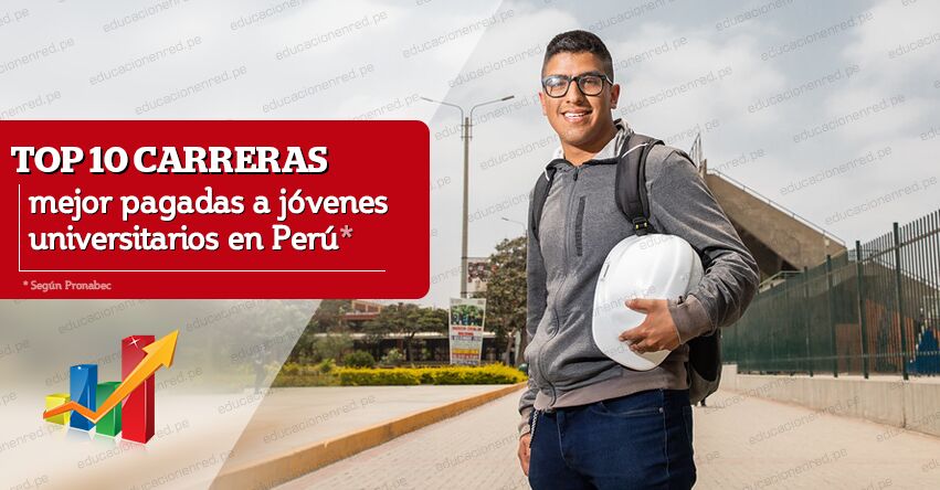 PRONABEC: Top diez carreras mejor pagadas para jóvenes universitarios en Perú