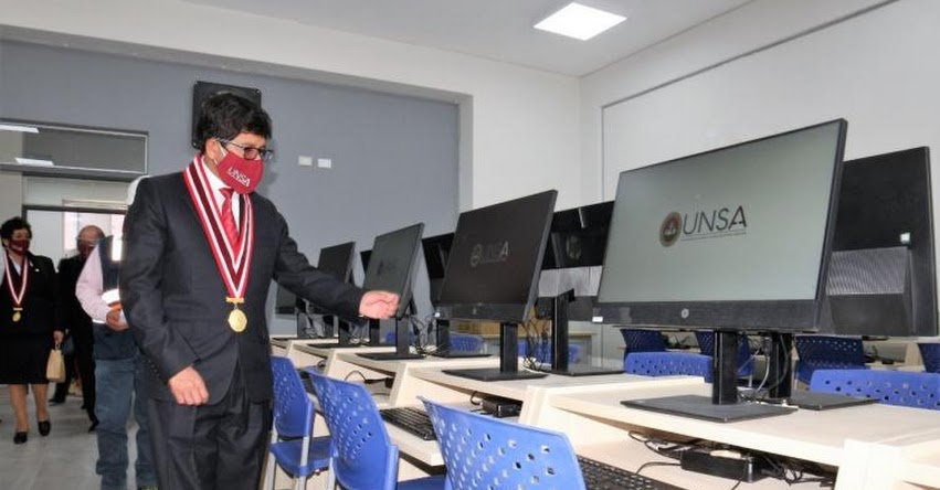 UNSA: Inauguran moderno edificio de laboratorios de matemáticas en la Universidad Nacional de San Agustín de Arequipa