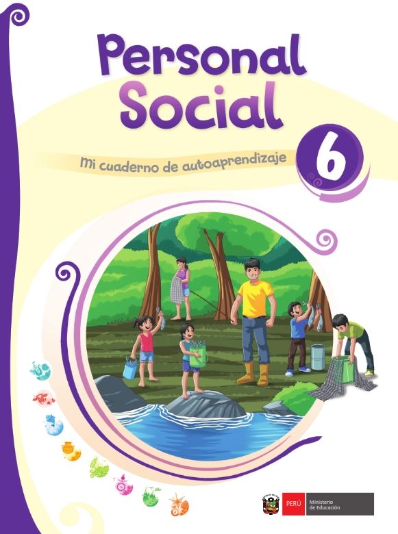 Cuaderno de Trabajo de Personal Social 6 Sexto Grado Primaria